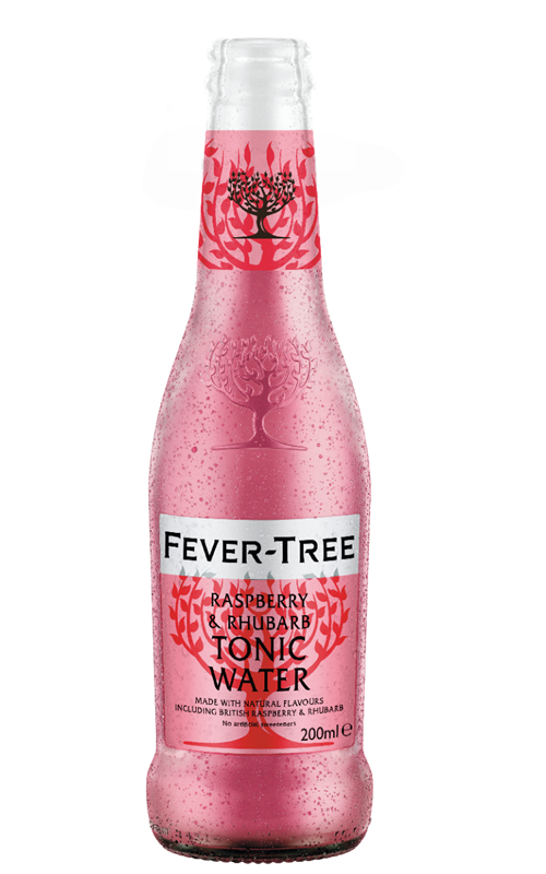 Raspberry & Rhubarb Tonic Water